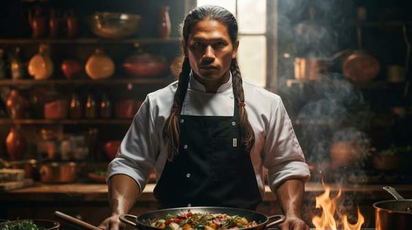 Editorial illustration for Beyond the Burner: The New Archetypes of the Modern Chef