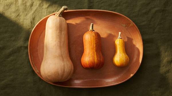 Editorial illustration for Honeynut vs. Butternut Squash: Which One Belongs in Your Dish?