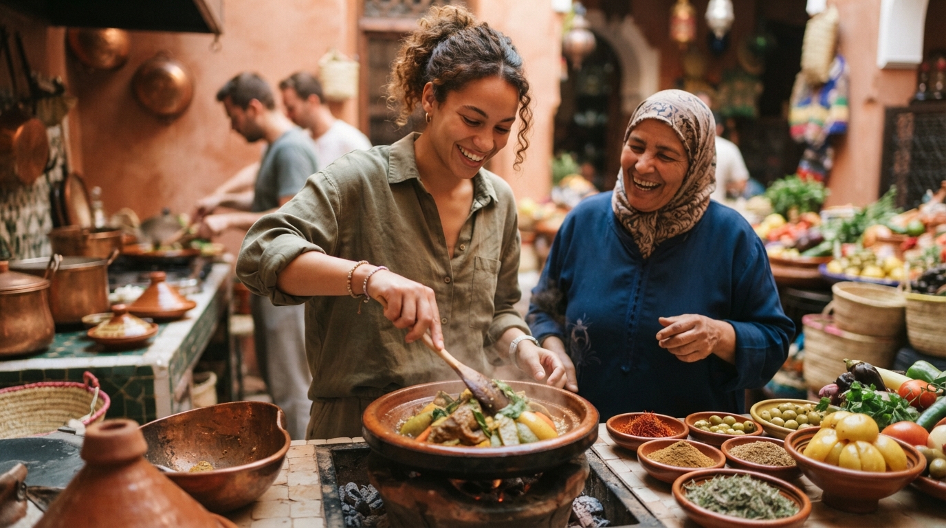 Editorial illustration for How to Choose the Immersive Culinary Trip That Matches Your Travel Style
